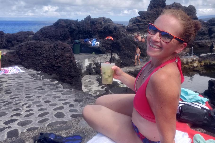 An der Cocktailbar gibt es Mojito