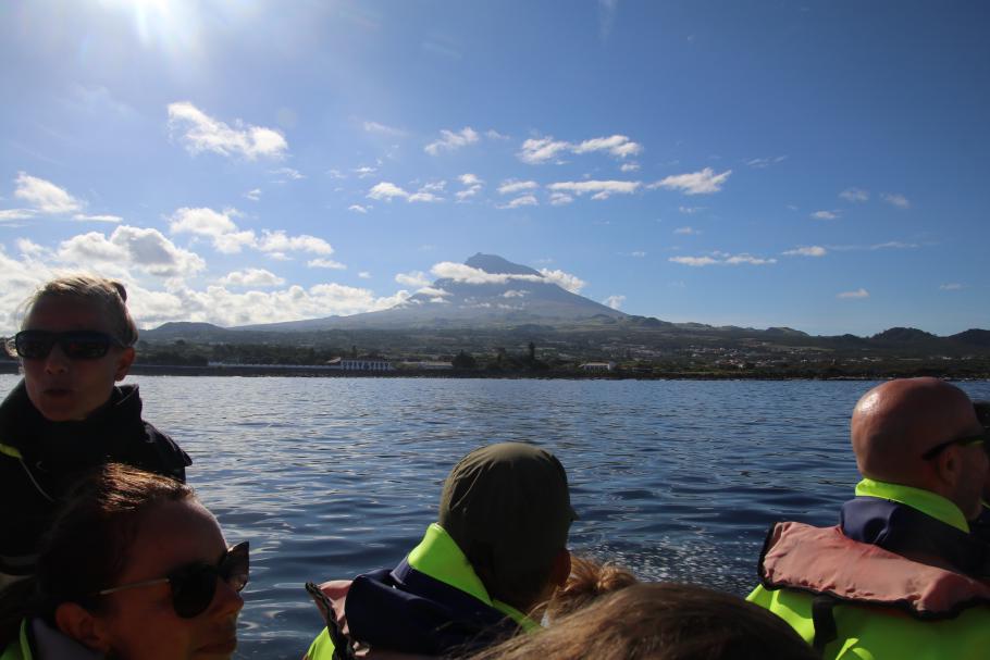 Der Pico ist noch fast wolkenfrei