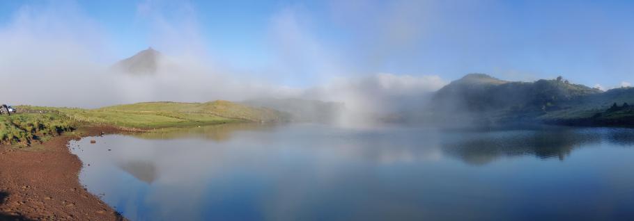 Diesmal sehen wir schon mehr vom Lago do Capitão