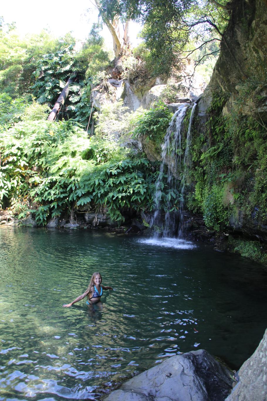 Annabell und Felix sind in Null-Komma-Nix im Wasser