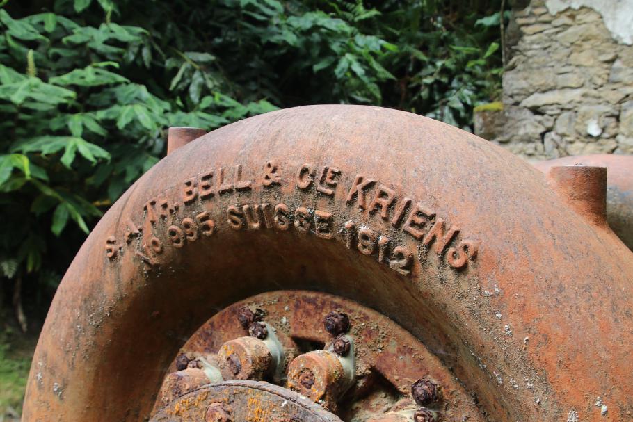 Die Turbinen und Generatoren wurden vor über 100 Jahren in der Schweiz hergestellt