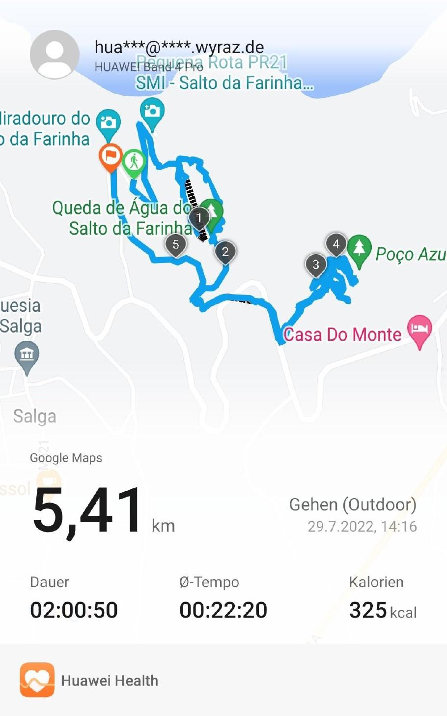 Am Ende war es eine ganz ordentliche Strecke