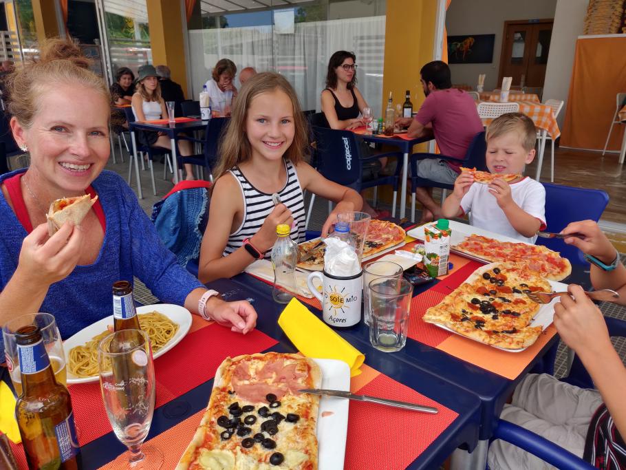 Die beste Pizza im Umkreis von 500 Seemeilen gibt es im O Sole Mio