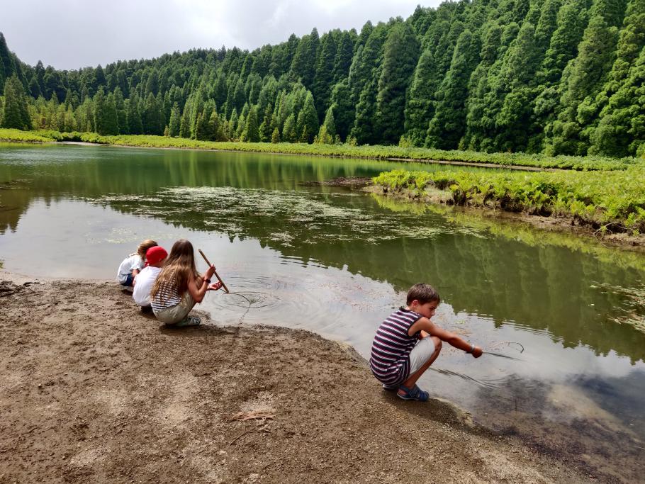 Da hat sich doch noch jemand ins Bild gemogelt
