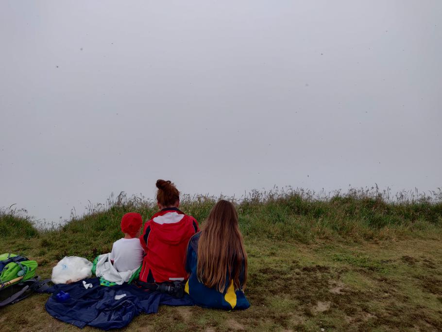 Nach fast 2 Stunden Wanderung schmeckt es immer