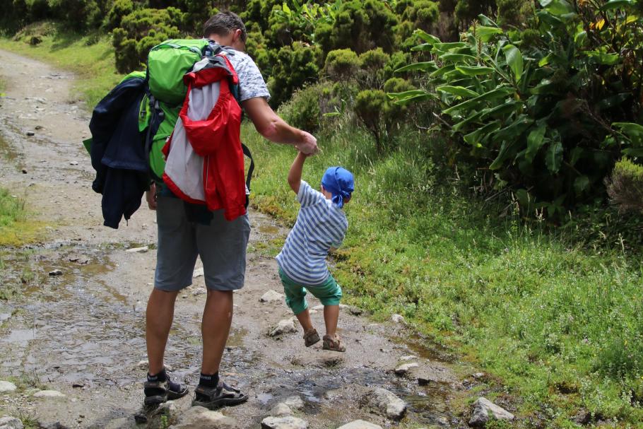 Hier und da muss ich ein wenig nachhelfen