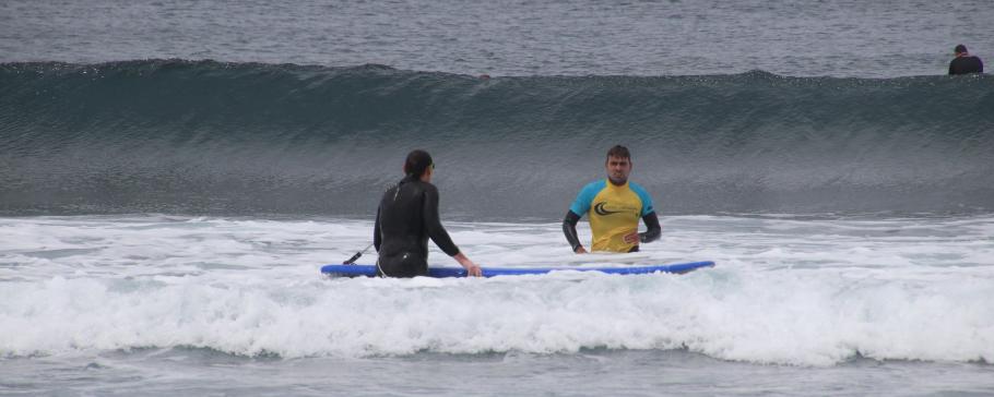 Ganz unverhofft bekomme ich eine Privatstunde