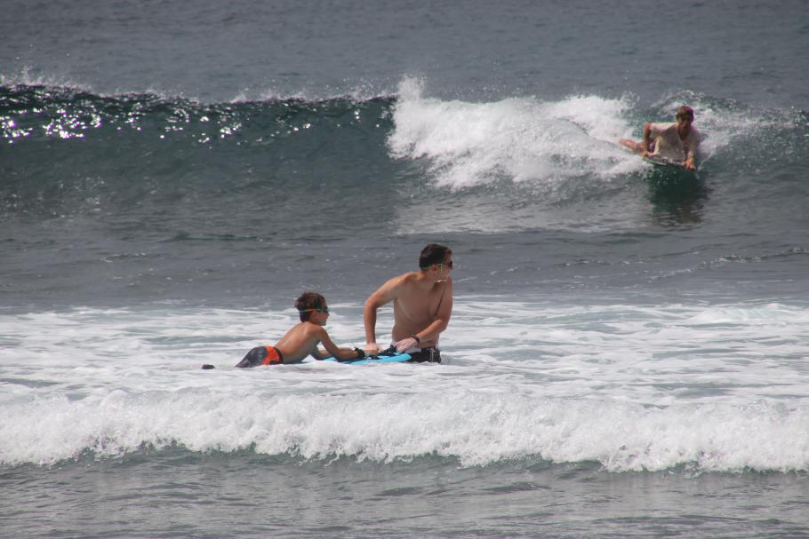 Ich gebe mein neu erworbenes Wissen sogleich an Felix und Anabell weiter