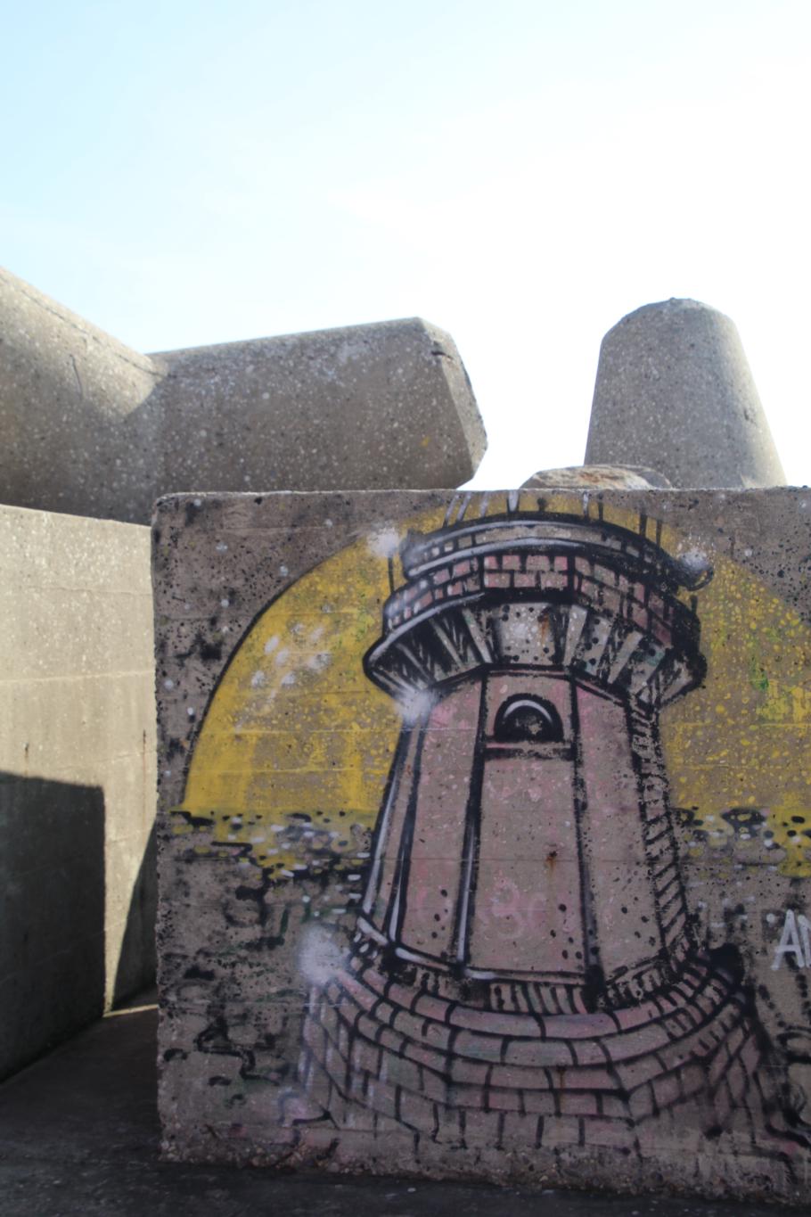 Etliche Künstler haben sich hier verewigt