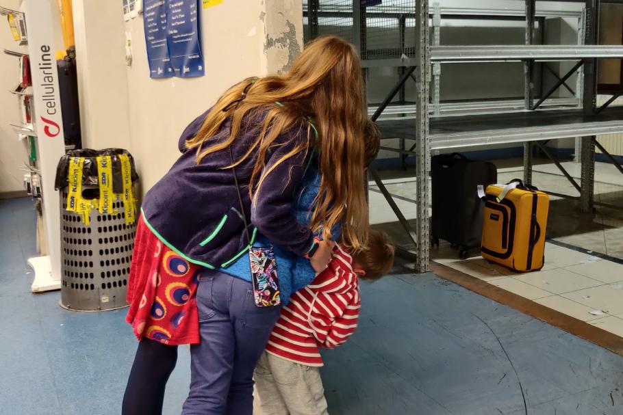 Sind die Koffer noch da?