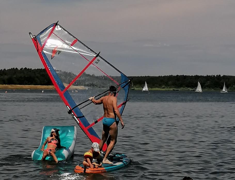 Wie Standup-Paddeln. Nur schneller und ohne Paddeln
