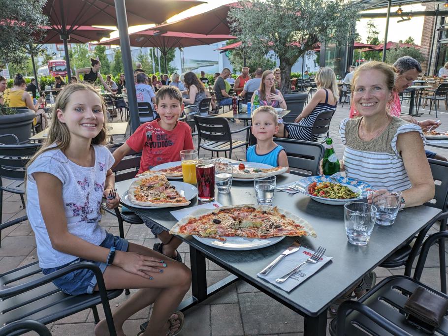 Hier stimmen wir uns schonmal auf Italien ein.