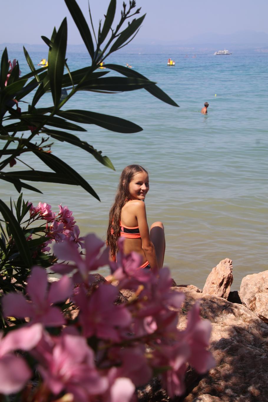 Am Vormittag genießen wir noch den Gardasee