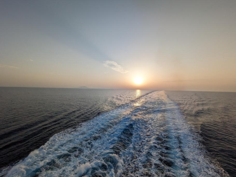 Wir verabschieden uns von Italien