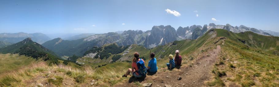 Der Ausblick ist atemberaubend