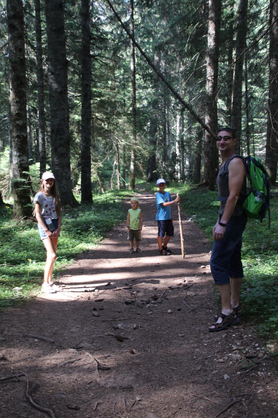 Heute ist nur seichtes Wandern angesagt