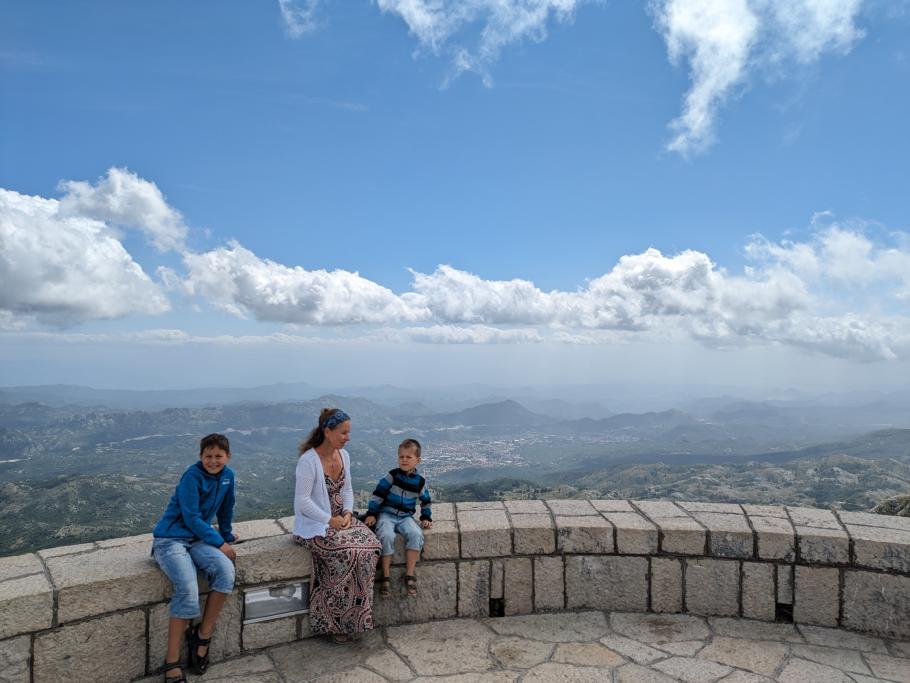 Ohne Wolken wäre die Aussicht noch grandioser