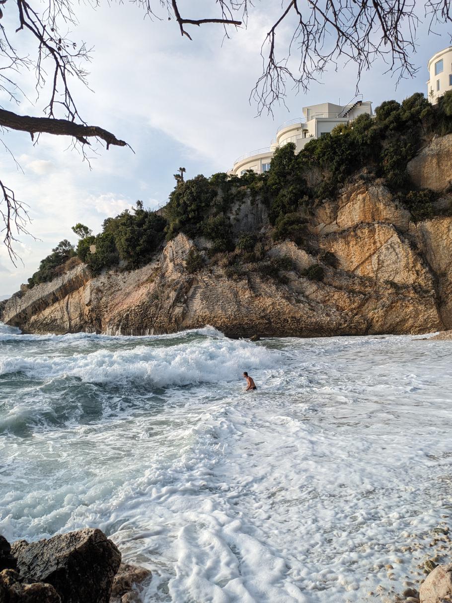 Die Kraft des Meeres ist enorm