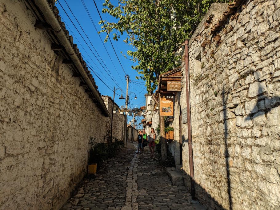 Gässchen in Gorica, gleich hinter unserem Stellplatz