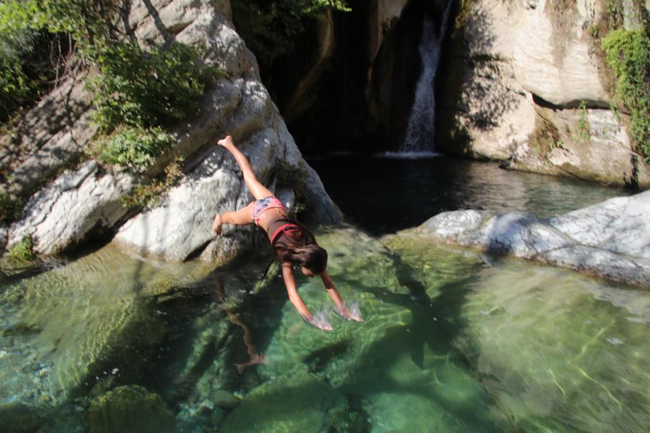 Annabell bekommt Extra-Punkte für gute Haltung