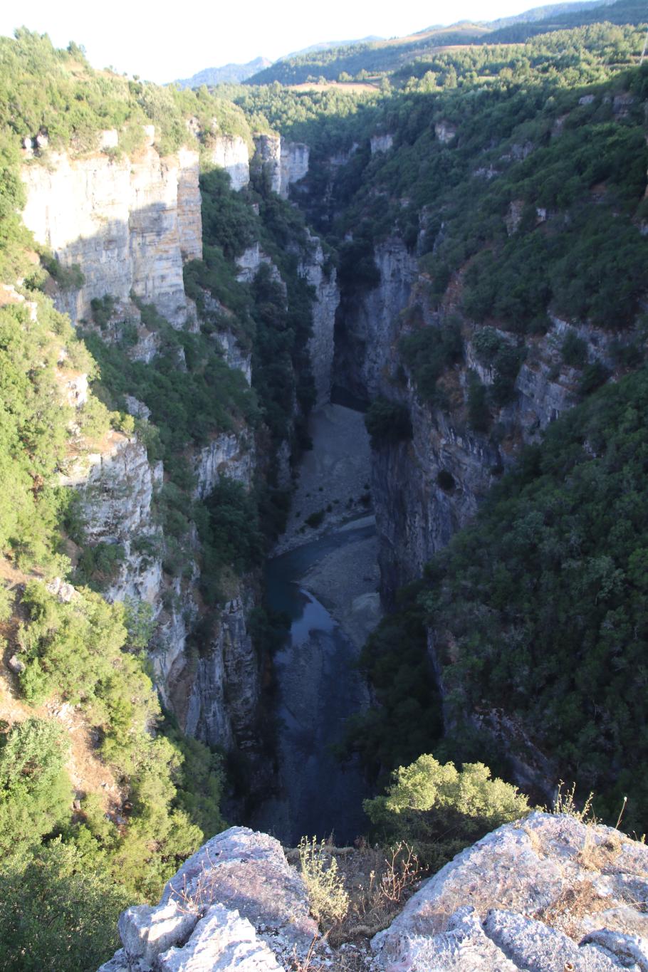 Der Canyon liegt schon im Schatten. Mal sehen, wie es morgen früh aussieht