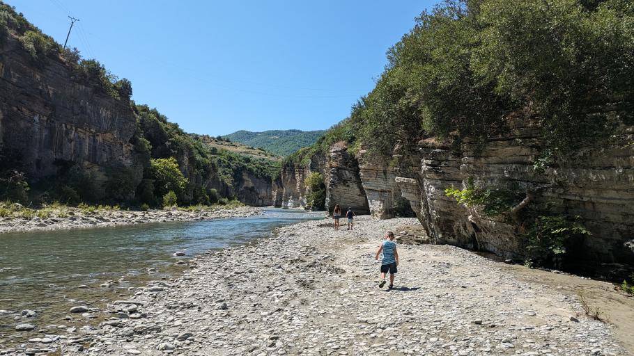 Hier beginnt unsere Wanderung