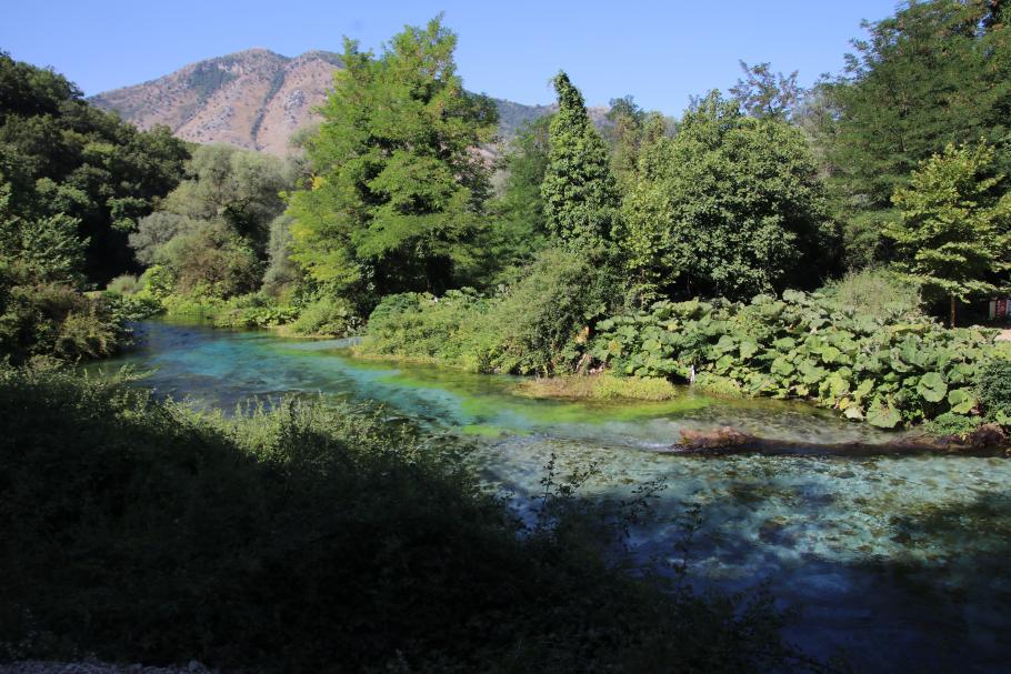 Um diese Zeit sind noch kaum Touristen am Fluss