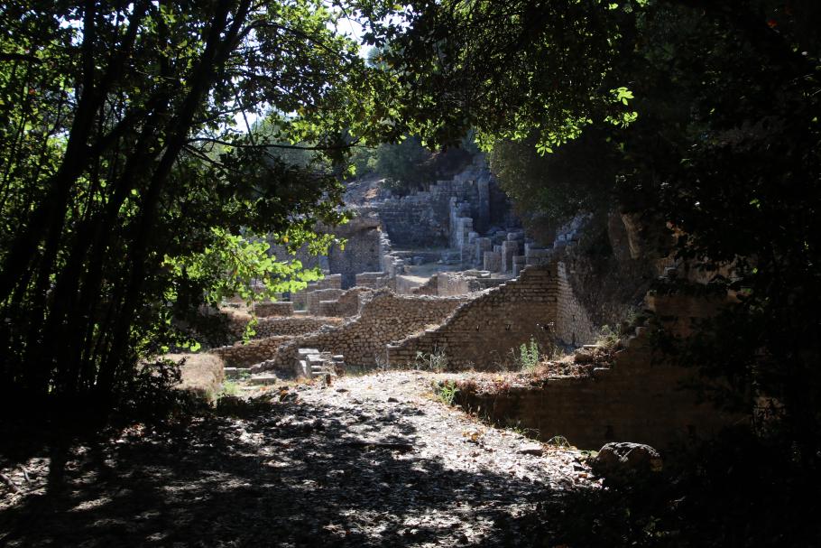 Die meisten Ruinen stammen aus der Zeit der Römer