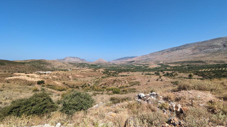 Ein letzer Blick zurück, bevor wir das Land verlassen