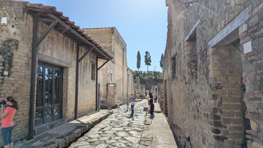 Hier flanierte einst die Elite der Römer