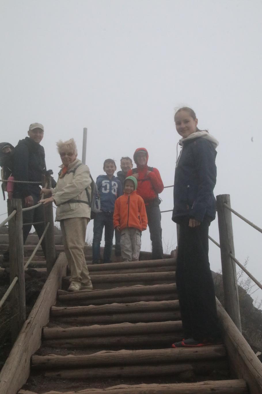 Teilweise scheinen wir den Berg ganz für uns allein zu haben