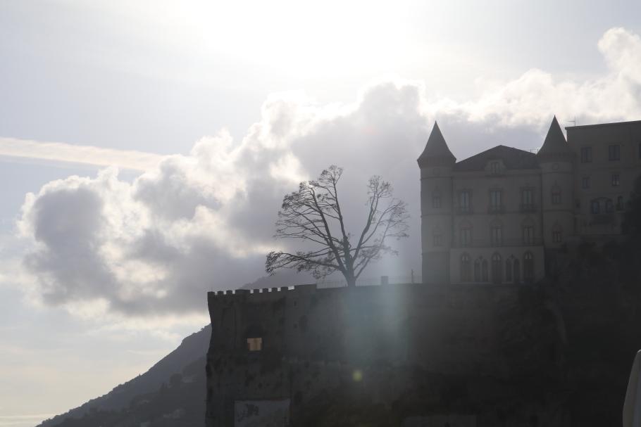 Am Abend sind die Wolken wieder zurück