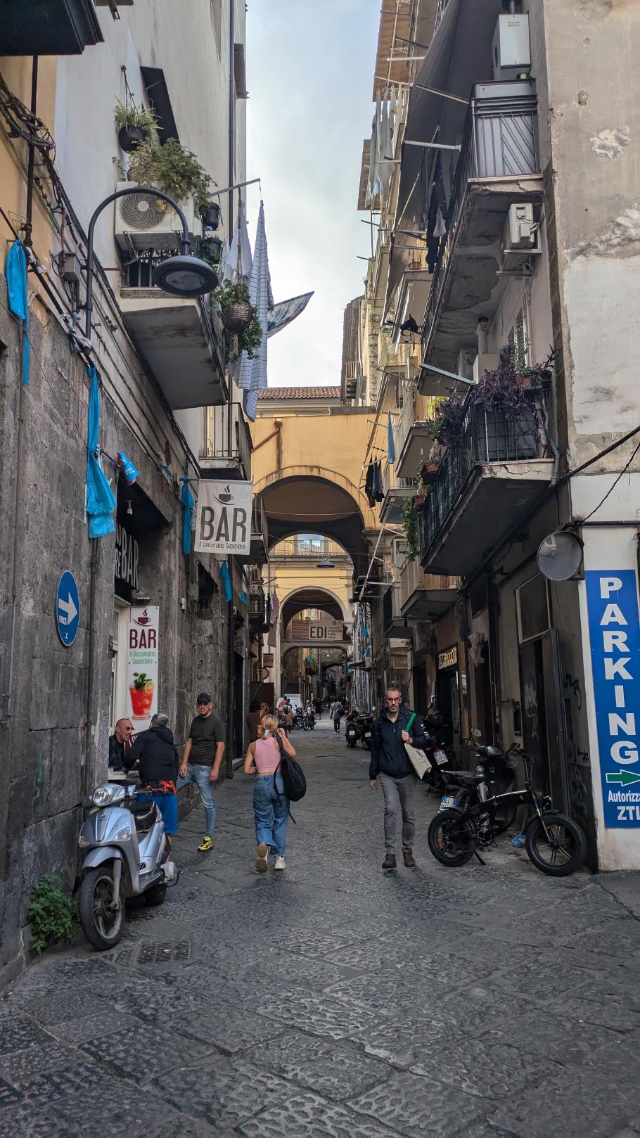 Einige der Straßen kommen uns von gestern schon bekannt vor
