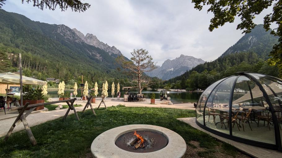 Blick über den Jasna See