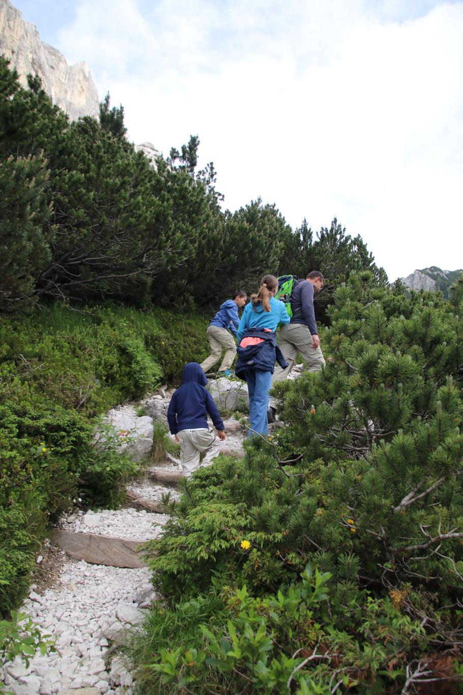 Hier kommen wir sehr zügig voran