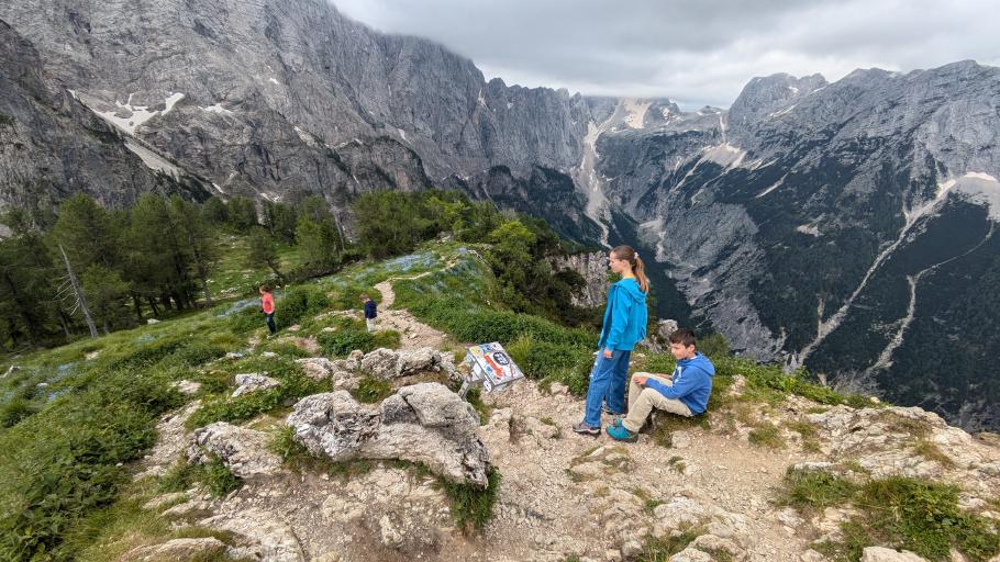 Nach knapp zwei Stunden erreichen wir das Ziel unserer Wanderung