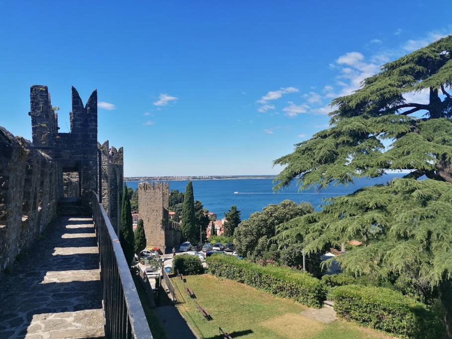 Die alte Stadtmauer ist sehr gut erhalten und für Touristen begehbar