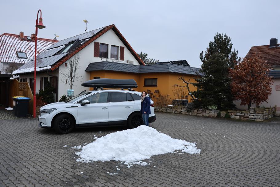 Startklar. Pünktlich geht es los.