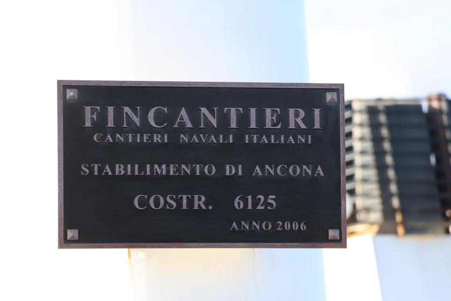 Ein Hauch von Dolce Vita: die Fähre kommt ursprünglich aus Italien