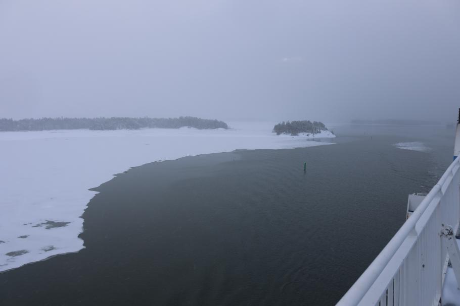 Hier ist es deutlich winterlicher als zu Hause