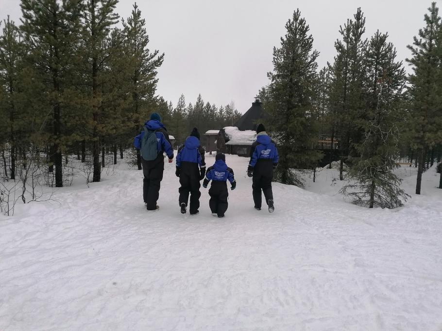 Nach vollbrachter Tat geht es wieder zurück zum Auto