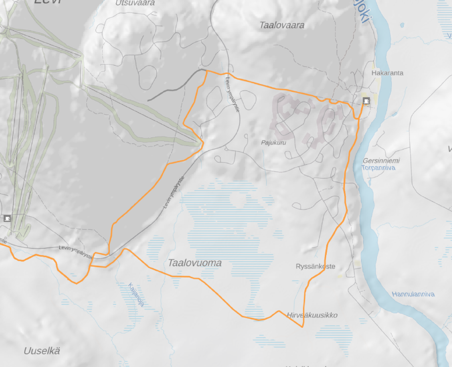 Unsere heutige Route: 12,5 km