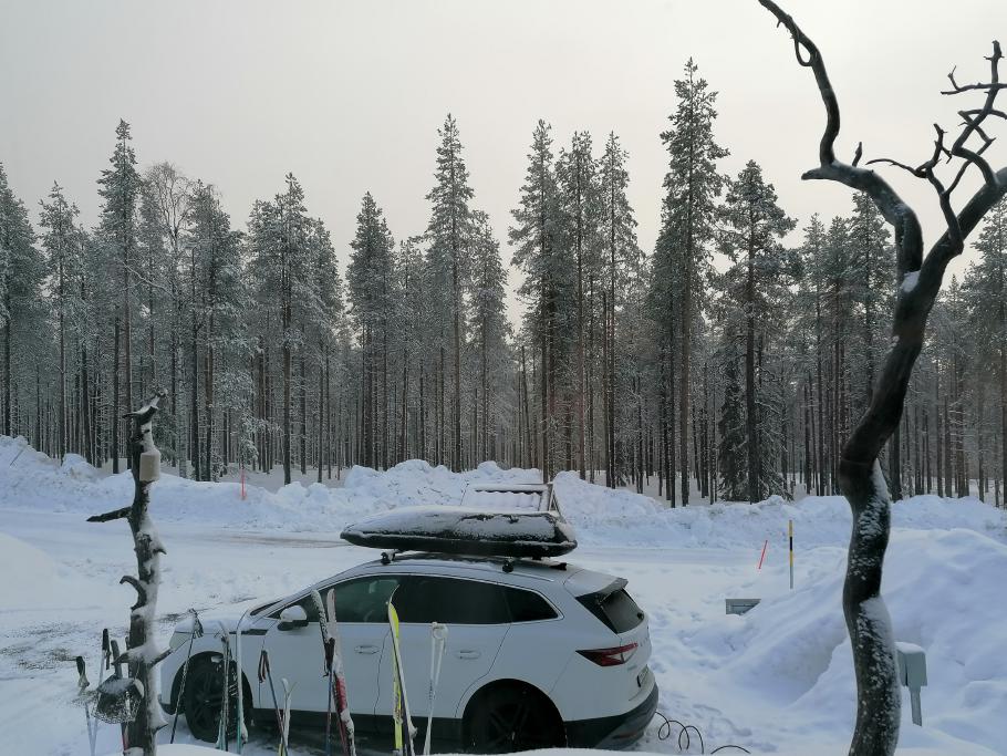 Das Auto ist schonmal aufgeheizt und nochmal voll geladen