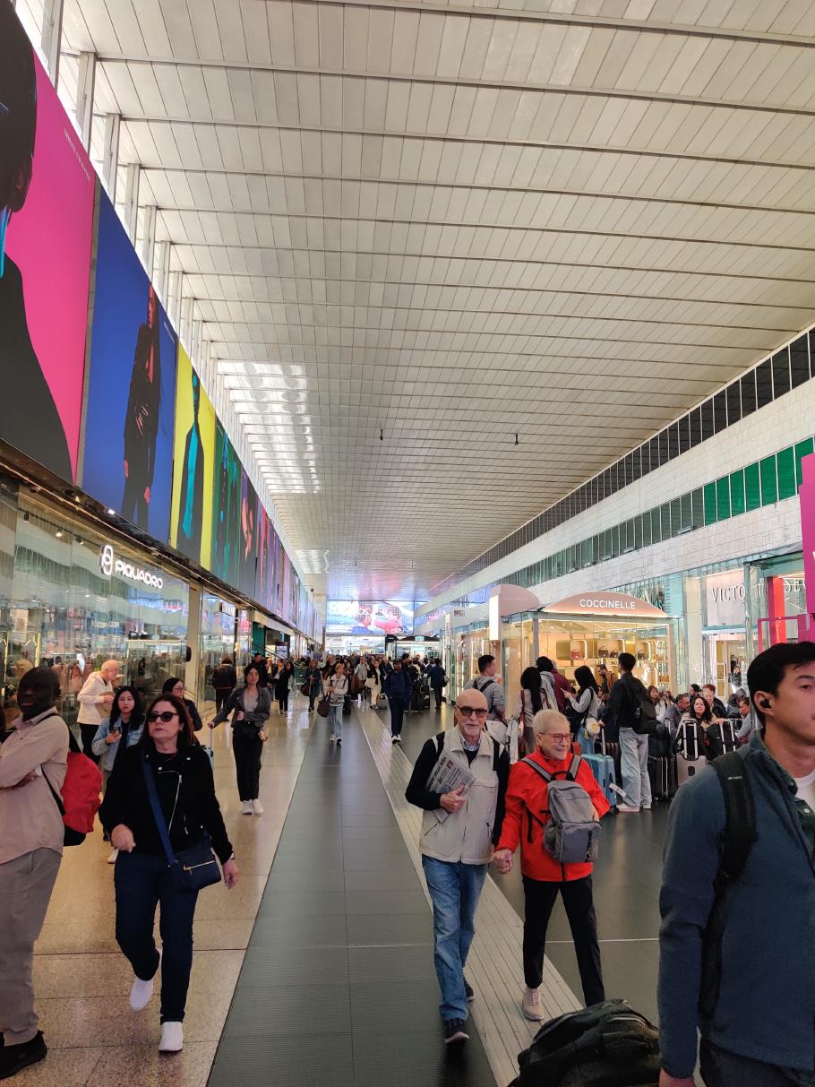 Der Hauptbahnhof in Rom