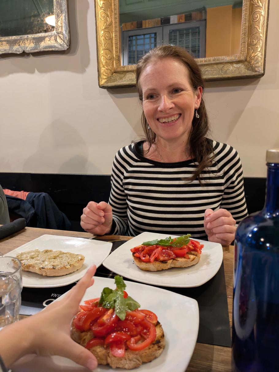 Kurz nicht hingeschaut, schon ist das Bruschetta weg