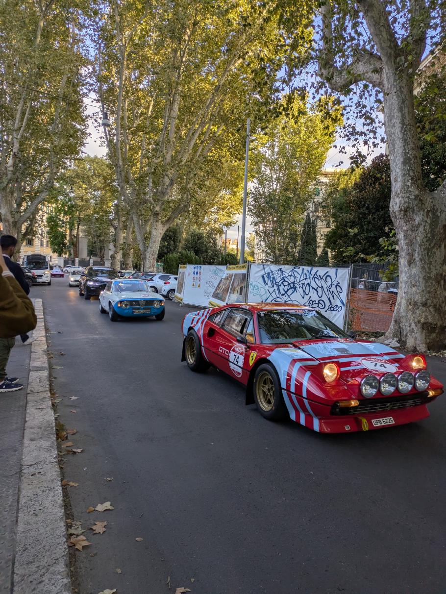 Mit dem richtigen Fahrzeug wird einem hier sogar Platz gemacht.