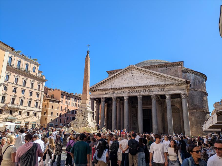 Hier herrscht ziemliches Gedränge