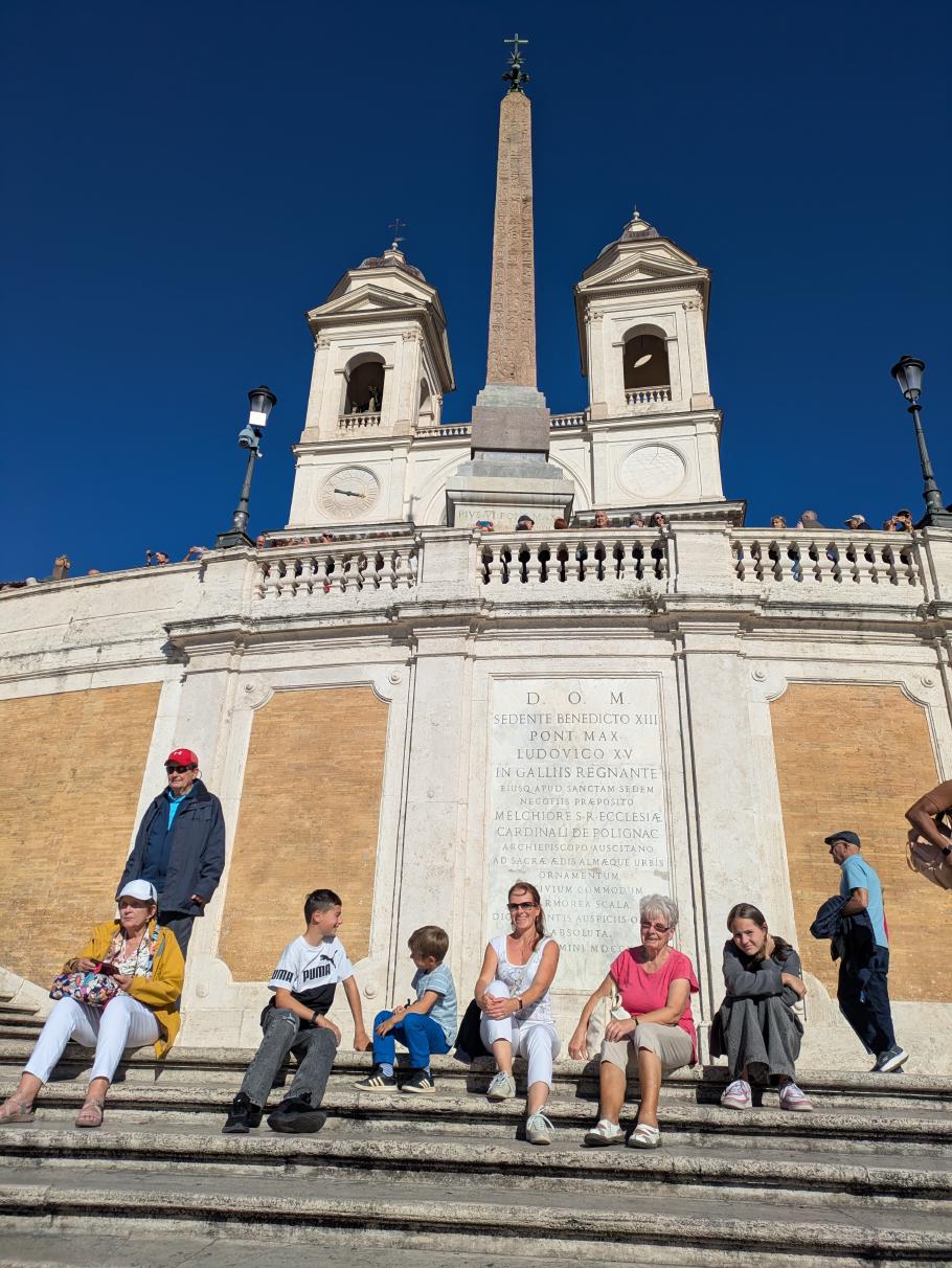 Kurzer Fotostopp ganz oben