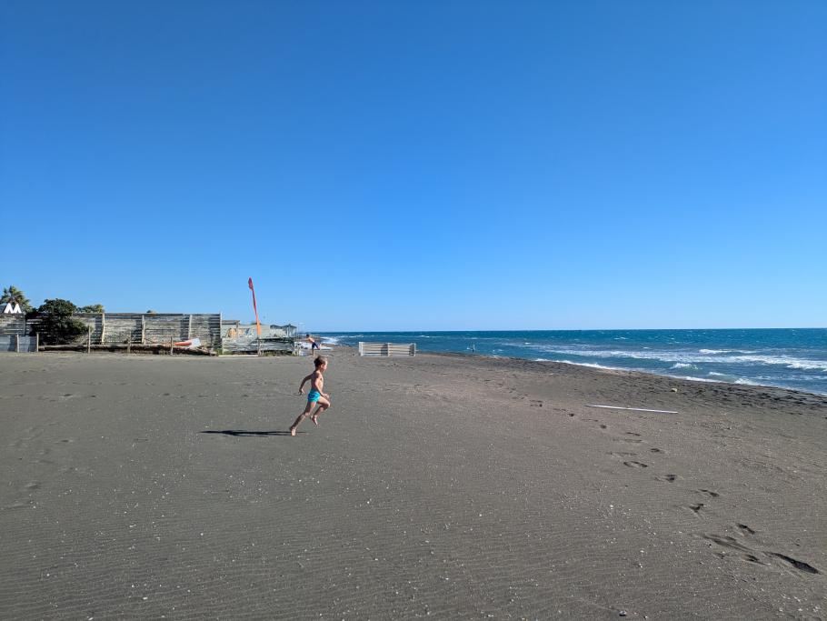 Strand für uns alleine