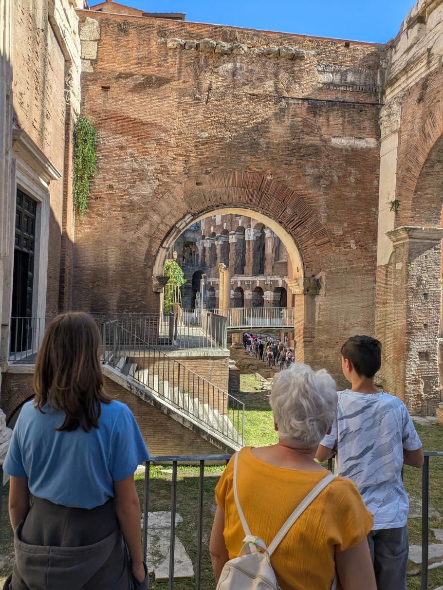 Portico d’Ottavia, eine alte Säulenhalle